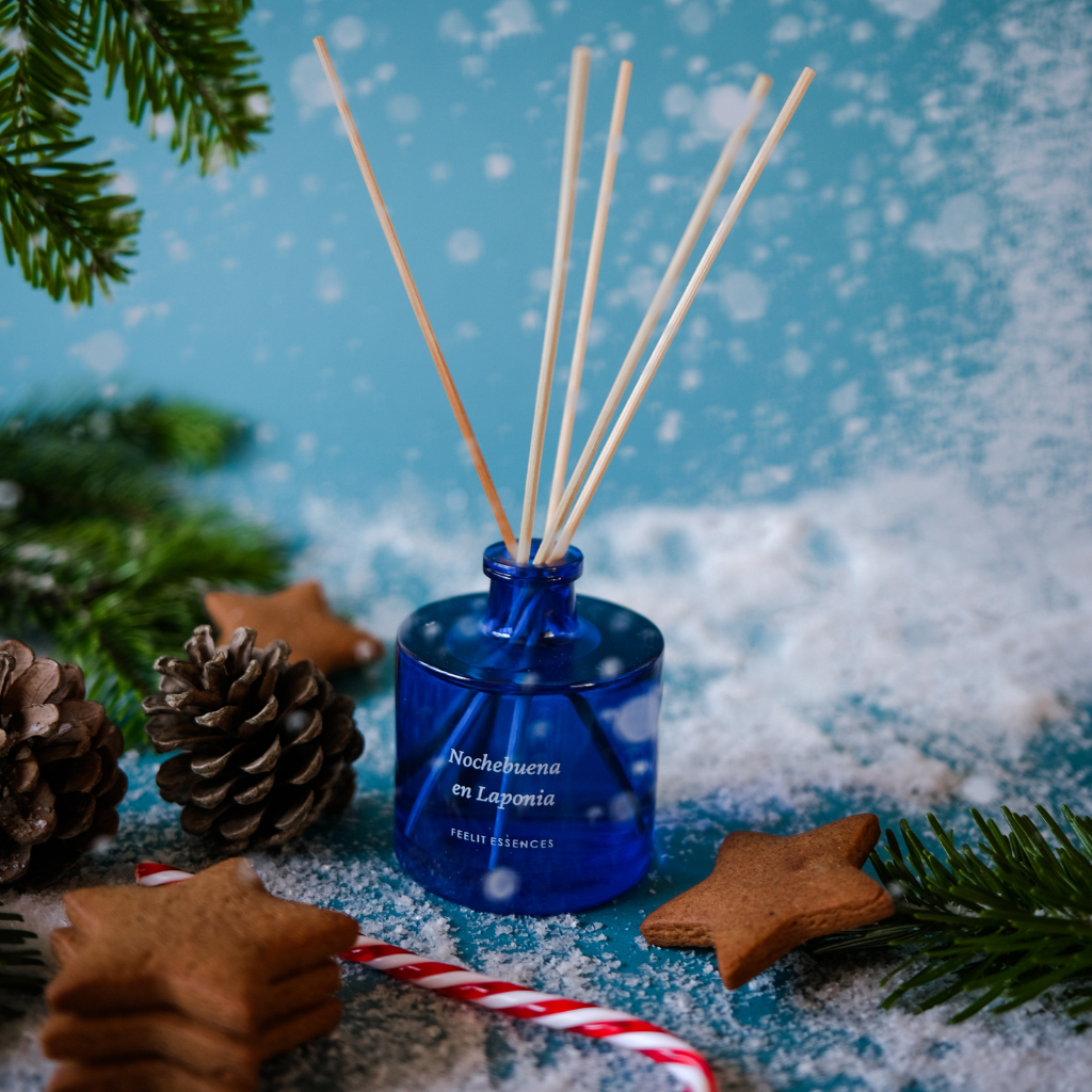 Difusor nochebuena en laponia de Feelit Essences. Coleccion de Navidad